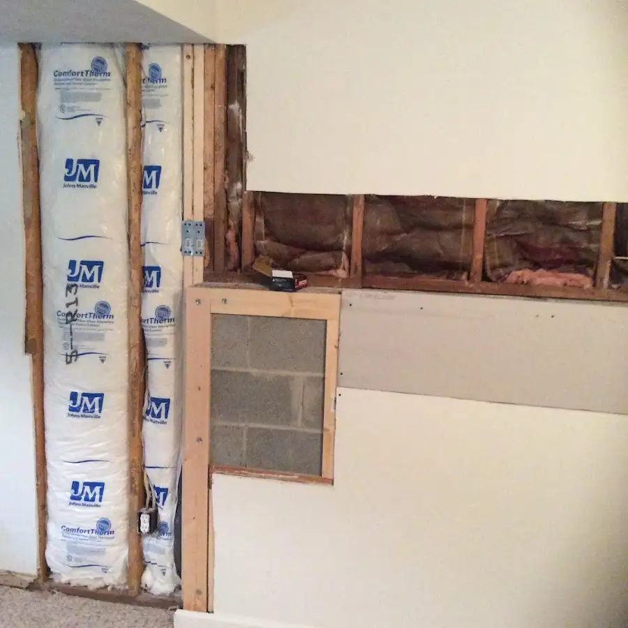 Wall insulation replacement during Contents Cleaning & Restoration in Moultrie